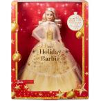 ホリデー バービー 35周年記念 2023 クリスマス ブロンドヘア ドール 人形 Holiday Barbie Blond Hair