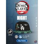 鬼滅の刃 LA ドジャース ベースボールキャップ 帽子 2025年8月15日 球場配布 大谷翔平所属 MLB Dodgers Demon Slayer