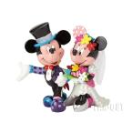 ロメロ・ブリット ミッキー&amp;ミニー Mickey &amp; Minnie Wedding フィギュア ウェディング 結婚式 ラージサイズ Disney by BRITTO