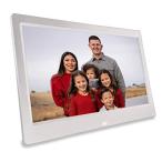 Paraben Consumer Software Phone2Frame 10インチ デジタル写真フレーム ホワイト 写真バックアップスティック使用 電話やコンピューターからフレームに Wi