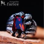 スクエアーレッドガーネットカラーキ...