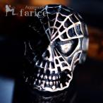 Yahoo! Yahoo!ショッピング(ヤフー ショッピング)スパイーダーウェブ（蜘蛛の巣）スカルデザイン アメリカンコミックスタイル ブラックカラー燻し調仕上げ メンズ ステンレス リング　