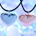 Yahoo! Yahoo!ショッピング(ヤフー ショッピング)ハート シンプル フラット 鏡面 レディース ロケット ペンダント ネックレス 「ピンクゴールド/シルバー」