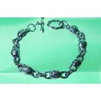 Yahoo! Yahoo!ショッピング(ヤフー ショッピング)ホラーメガネ猿スカル メタルブレスレット