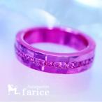 Yahoo! Yahoo!ショッピング(ヤフー ショッピング)キュービックジルコニアラインストーン メタルピンクカラージュエリーシンプルリング「7号」