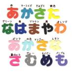 【２ｃｍ2枚セット】【カット】ひらがなのフェルトアイロンワッペン【丸ゴシック体】