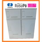 ショッピング宅配ボックス 新品 河村電器 集合住宅用宅配ボックス 2段×2列タイプ 自立設置（架台付）暗証番号プッシュキー ホワイト 宅配BOX KD21-31CH2K [0467]