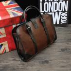 メンズブリーフケースレザービジネス...