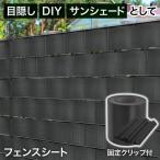 フェンス 目隠し 屋外 編み込み式 目隠しフェンス 後付け diy 約19cm×35m 柵 工事不要 プライバシーストリップ 目隠しシート 庭 バルコニー ガーデンフェンス