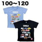 TOMICA トミカ 図鑑柄 半袖 Tシャツ 春 夏 子供 こども 男の子 おとこのこ 男児 キッズ 服 キャラクター 100 110 120