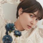 金属アレルギー対応 パーティー イヤリング 両耳 アクセサリー パール ゆらゆら ロング 大ぶり シンプル ピアス ゴールド ジュエリー 結婚式 セレモニー 入園式
