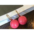 Yahoo! Yahoo!ショッピング(ヤフー ショッピング)可愛いシンプルパールを１粒ピアス♪金属アレルギー対応★【超オシャレな期間限定特価】人気美品★お洒落美しく魅せる☆かわいいアクセサリー/ピンク