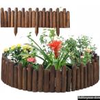  сад забор натуральное дерево производства садоводство . земля останавливать корень прекращение цветок ... сад край забор ширина 120cm высота 15/20/25/30/35/40/45/50cm цветок . украшение . двор конструкция репеллент от моли 