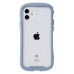 iFace Reflection iPhone 12/12 Pro ケース クリア 強化ガラス (ペールブルー)【アイフォン12 アイフォン12Pro