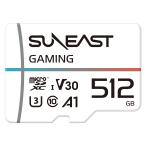 SUNEAST GAMING microSDXC UHS-I カード 512GB DDR200モード Class10 A1 Nintendo Switch対応 マイクロsdカード 国内正規品3年保証 SE-MSDU1512DGM