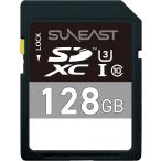 SUNEAST SDカード 128GB SDXC UHS-I V30 U3 Class10 4Kビデオカメラ sdメモリーカード IPX7防水性能 一眼レフ デジタルカメラカード SE-SDU3128GBC10