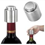 ステンレス　ワインボトルストッパー　密閉　ワインキャップシーラー　フレッシュキーパー　ボトルカバー　ワイン栓　定形外郵便送料無料！