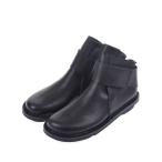 TRIPPEN トリッペン Base F waw レザー ショートブーツ ブラック 牛革 レディース