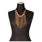 ショッピングforever21 フォエバー21 FOREVER21  ネックレス アクセサリー 大ぶり 首飾り エスニック ゴージャス エレガント おしゃれ 大人 パーティ お出かけ