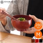 ショッピング味噌汁 SHIRASAGI しらさぎ椀 M お椀 木製 日本製 さくら 漆 汁椀 味噌汁 天然木 おしゃれ 高級 白鷺木工