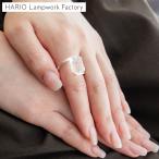  HARIO кольцо f low стеклянный серебряный HARIO Lampwork Factory ручная работа сделано в Японии 12 номер 13 номер HARIO лампа Work Factory 