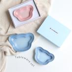 ショッピングル・クルーゼ LE CREUSET ル・クルーゼ ベビー・ベアー・プレート・セット(ルクルーゼ ベビー ギフト ベビー食器 セット 出産祝い 男の子 女の子 人気 ブランド 離乳食)
