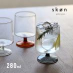 SKON スコン ゴブレット(ゴブレットグラス ガラス食器 おしゃれ レトロ 北欧 ステムグラス ビアグラス ワイングラス 可愛い おうちカフェ コップ グラス)
