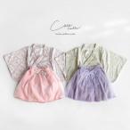 ショッピングひな祭り coto cotte ドレッシー袴ロンパース 722-556032(袴 ベビー 女 セパレート 和装 2ピース 赤ちゃん 初節句 雛祭り 衣装 誕生日 かわいい セットアップ 出産祝い)