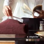 a.depeche felme アデペシュ フェルメ ティッシュカバー スエード(ティッシュケース おしゃれ 吊り下げ 車 かわいい 持ち運び 北欧 モダン 平置き PUレザー)