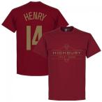 RE-TAKE(リテイク) アーセナル Highbury Tシャツ No.14 アンリ(チリレッド)