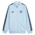 ショッピングking  マンチェスターシティ 25-26 KING アンセム ジャケット ジュニア (スカイ×ネイビー)【PUMA/プーマ】(782175-10)
