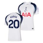 ●トッテナム 25-26 ホーム 半袖 ユニフォーム No.20 
