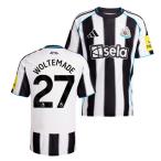 * новый kasru25-26 Home короткий рукав форма No.27vorutema-te[adidas/ Adidas ](JI7382/27W_BK)