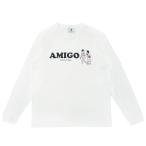 soccer junky( футбол Jean ключ ) AMIGO premium длинный рукав футболка ( белый )(SJ25D15-1)