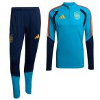  Испания представитель 2026 TIRO26 1/4 ZIP тренировка верх длинный рукав &amp; брюки верх и низ в комплекте ( белый × зеленый )[adidas/ Adidas ](KA8196&amp;KA8198)