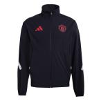 * man Cesta - united 25-26 Anne sem полный Zip жакет ( черный )[adidas/ Adidas ](JM5559)