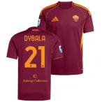 ●ASローマ 25-26 ホーム 半袖 ユニフォーム No.21 デ