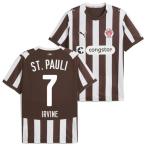 ●ザンクトパウリ 25-26 ホーム 半袖 ユニフォーム No.