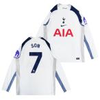 ●トッテナム 25-26 ホーム 長袖 ユニフォーム No.7 ソ