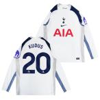 ●トッテナム 25-26 ホーム 長袖 ユニフォーム No.20 