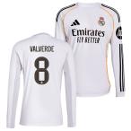 ●レアルマドリード 25-26 ホーム 長袖 ユニフォーム N