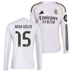 ●レアルマドリード 25-26 ホーム 長袖 ユニフォーム N