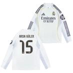 ○レアルマドリード 25-26 ホーム 長袖 オーセンティッ