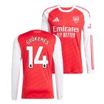 ●アーセナル 25-26 ホーム 長袖 ユニフォーム No.14 