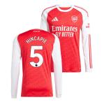 ●アーセナル 25-26 ホーム 長袖 ユニフォーム No.5 イ