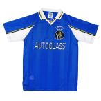 ●チェルシー 1998 ホーム 半袖 レトロ ユニフォーム UEFAカップウィナーズカップ FINAL (復刻モデル)【SCORE DRAW/スコアドロー】(CHEL98HECWCPYSS)