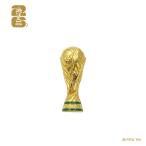 2026 FIFAワールドカップ (W杯) 北中米大会 オフィシャル 2.5D トロフィー ピンバッジ(F26-PN-0002)