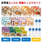 非常食セット 保存食 7年 10年 2人 3日 栄養たっぷりセット ごはん 米 パン おかず 水