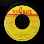 EPレコード　FRANKIE PAUL / PASS THE DUBPLATE (SHANK I SHECK)