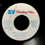 EPレコード　TERRY GANZIE / DIRTY AND MOULEY